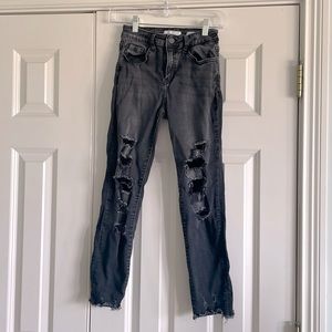 Girls KanCan Destroyed Jeans, size 12